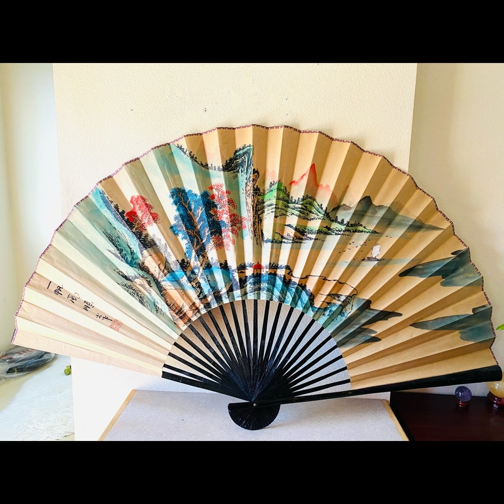 New decorative oriental bamboo Fan